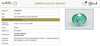 3.72 carat natural green Emerald Panna oval cut, IIGJ certified