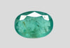 Natural Emerald (Panna) oval, govt lab certified, Report 13486D55315 - Tushar Gems