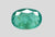 Natural Emerald (Panna) oval, govt lab certified, Report 13486D55315 - Tushar Gems