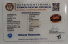Natural Hessonite (Gomed) |12H00| Oval | Brownish Orange Certificate No.: IGCDKBAJ44646