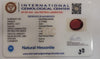 Natural Hessonite (Gomed) |2H50| Oval Mix Cut | IGC Certified Certificate No.: IGCDKBAJ44633