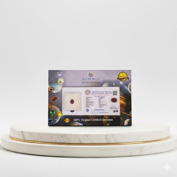 Natural Ruby – Gemwix By Tushar Gems