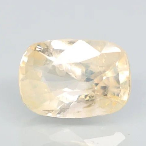 Natural Yellow Sapphire | Cushion Mixed | Transparent | Govt. Lab Certified | Report No. 11737D47186