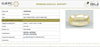 Natural Yellow Sapphire | Oval Mixed Cut | IIGJ Certified No.: 12859D52934