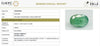 Natural Emerald | Oval Mixed Cut | IIGJ Certified No.: 12859D52920