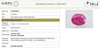 Natural Purplish Red Ruby | Oval Mixed | Burma | GJEPC Certified | 16605S208458