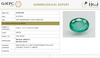 Natural Emerald 7.33 Ratti | Oval Mixed Cut | Govt. Lab Certified image 1