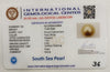 Natural South Sea Pearl – A Symbol of Elegance & Purity Summary No IGCDKBAJ42656 image 2