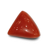 Natural Italian Red Coral | Certified Untreated | Triangular Cabochon No. IGCDKBAJ42420 image 0