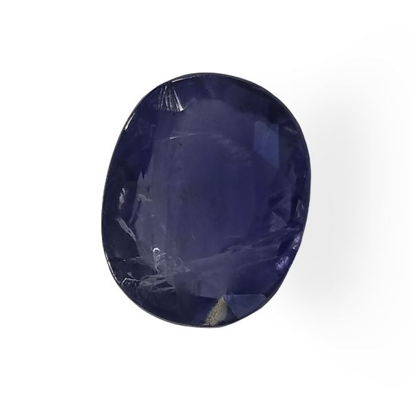 Natural Iolite| Govt. Lab Certified | Round|Blue withCertificate No.: IGCDKBAJ44628 image 1