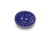 Natural Lapis Lazuli | Govt. Lab Certified| Oval Cabochon | Deep Blue with Pyrite Certificate No.: IGCDKBAJ42509 image 1