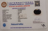 Natural Iolite| Govt. Lab Certified | Oval Mix|Blue withCertificate No.: IGCDKBAJ42116 image 2