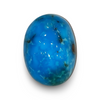 Natural Turquoise | Sea Blue | Oval | Matrix Background | IGC CertifiedCertification: IGC (IGCDKBAJ44718) image 0