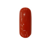 NaturalRed Coral | Certified|Capsule CutGemstone Summary No. IGCDKBAJ47487 image 1