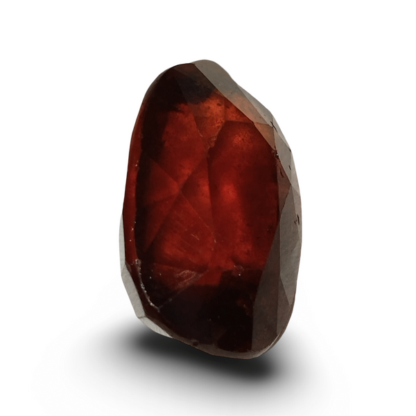 Natural Hessonite Garnet | Oval Mix Cut | Brownish Orange Certificate No.: IGCDKBAJ42731 image 1