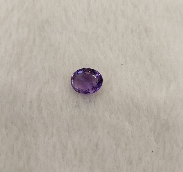Natural Amethyst 4.64 Ratti oval mix cut purple gemstone