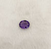 Natural Amethyst 6.32 Ratti oval mix cut purple gemstone