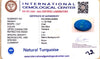 Natural Turquoise | Certified | Oval Cut | Sea Blue Certificate No.: IGCDKBAJ44683 image 2