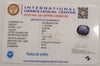 Natural Iolite| Govt. Lab Certified | OvalMix |Blue withCertificate No.: IGCDKBAJ41556 image 2