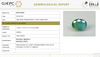 Natural Emerald 8.19 Ratti | Govt. Lab Certified | Oval Mixed Cut | 8891D36295 image 1