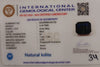 Natural Iolite| Govt. Lab Certified | Octa Step |Blue withCertificate No.: IGCDKBAJ42125 image 2