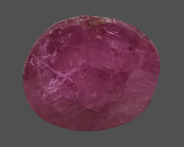 Natural Burma Ruby (Manik) 4.48 Ratti oval mixed cut loose gemstone
