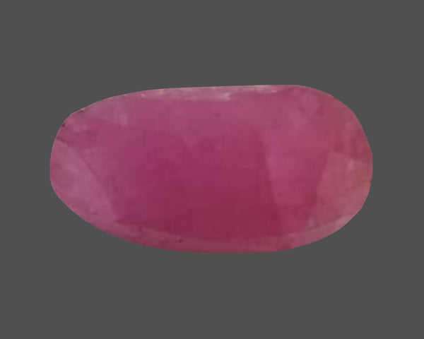 Natural Burma Ruby (Manik) 4.27 Ratti oval mixed cut loose gemstone