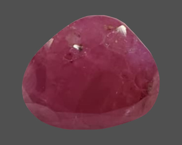 Natural Burma Ruby (Manik) 5.49 Ratti pear mixed cut loose gemstone