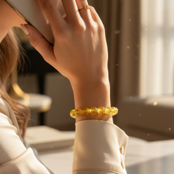 YELLOW SEAZERED BRACELET A SYMBOL OF PROTECTION image 3