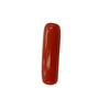 NaturalRed Coral | Certified|Capsule CutGemstone Summary No. IGCDKBAJ44870 image 1