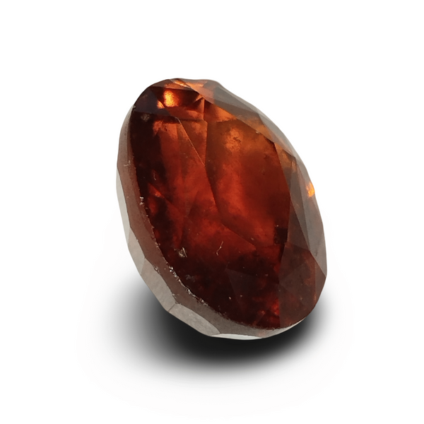 Natural Hessonite (Gomed) | Oval Mix Cut | IGC Certified Certificate Number: IGCDKBAJ42703 image 1