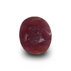 Natural Ruby Gemstone | Oval Cut | Deep Red Hue | IGC Certified IGCDKBAJ44829 image 1