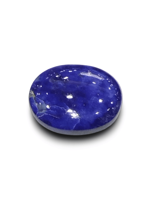 Natural Lapis Lazuli | Oval Cabochon | IGC Certified Certificate No.: IGCDKBAJ42535 image 1