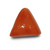 Natural Italian Red Coral | Certified Triangular Cabochon Moonga | Untreated Gemstone IGCDKBAJ42361 image 0