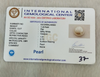 Natural Pearl 7.28 Ratti IGCDKBAJ48383 IGC certificate