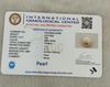 Natural Pearl 8.22 Ratti IGCDKBAJ48386 IGC certificate