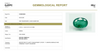 Natural Emerald |28H00| Govt. Lab Certified | OVAL MIXED | Green Report No.12938D53290