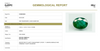 Natural Emerald |45H00| Govt. Lab Certified | OVAL MIXED | Green Report No. 12938D53295