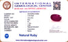 Natural Ruby | Oval Mix Cut | Deep Red | IGC Certified No.: IGCDKBAJ43069 image 2
