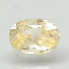 Certified Natural Yellow Sapphire (Pukhraj) – 5.05 Carat / 5.61 Ratti | Unheated | Oval Mixed Cut | GJEPC IGJ Certified | Report No. 7000D27333 image 0