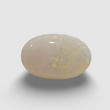 Natural White Opal 3.33 Ratti| Oval Cabochone | Certified No. IGCDKBAJ42900 image 0