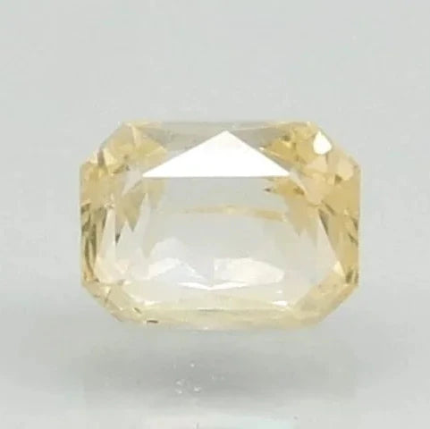 Natural Yellow Sapphire6.49 Carat (7.21 Ratti) – GJEPC Certified Untreated | 6626D25563 image 0