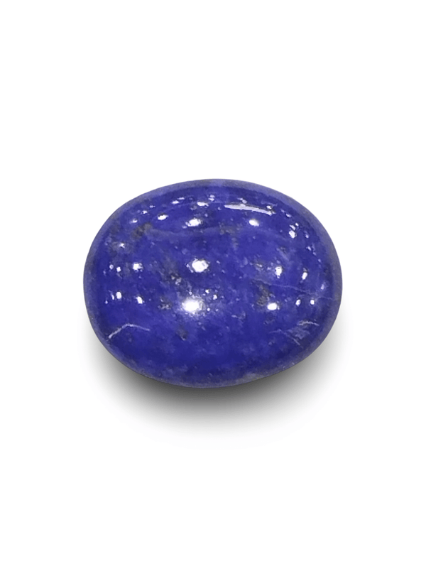 Natural Lapis Lazuli | Oval Cabochon | IGC Certified Certificate No.: IGCDKBAJ42481 image 1