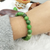 Green Premium Jade Emotional Openness Bracelet For Men & Women image 0