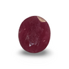 Natural Ruby | Oval Cut Red Gemstone | IGC Certified No.: IGCDKBAJ44824 image 1