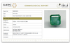 Natural Emerald | Govt. Lab Certified | Octagon StepCut | Green Report No.9498D38433 image 1
