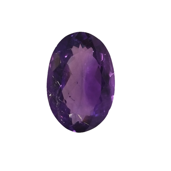 Natural Amethyst | Oval | Lab Certified No. IGCDKBAJ45571 image 1
