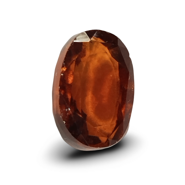 Natural Hessonite (Gomed) | Oval Mix Cut | IGC Certified Certificate No.: IGCDKBAJ42719\ image 1