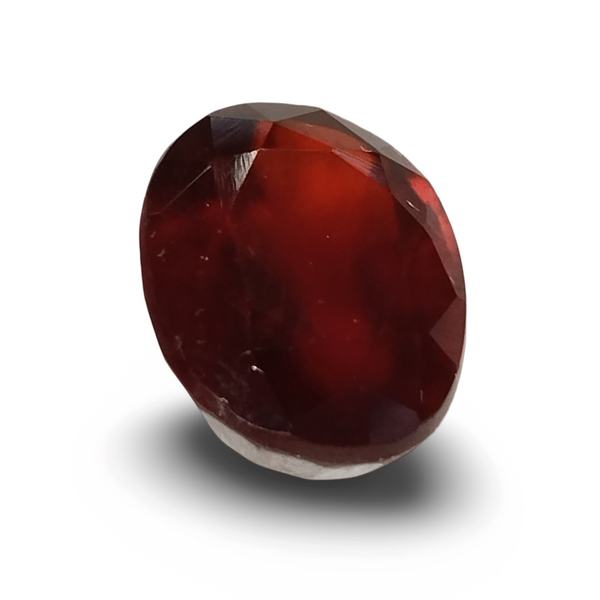 Natural Hessonite Garnet | Oval Mix Cut | Brownish Orange Certificate No.: IGCDKBAJ42761 image 1