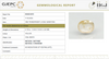 Natural Yellow Sapphire | Oval Mixed Cut | Transparent | Govt. Lab Certified | Unheated | 8980D36555 image 1